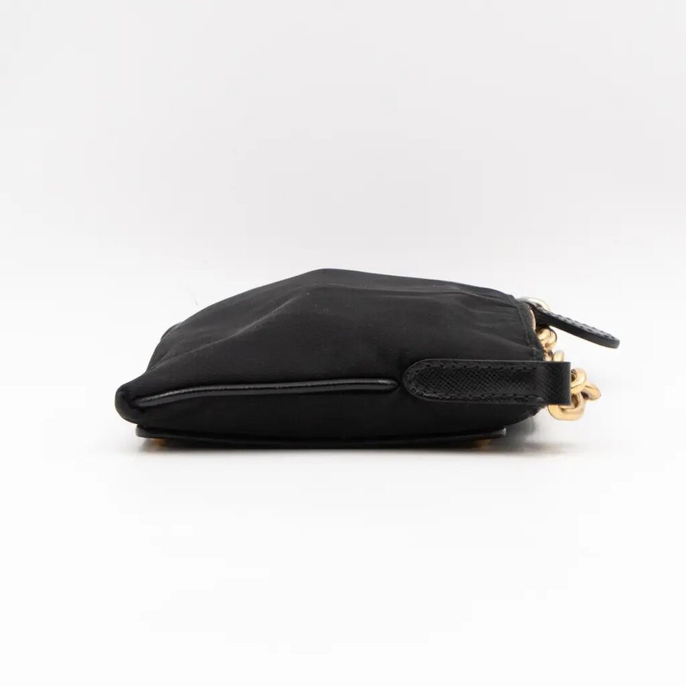 Prada Tessuto Oro Nylon Cutout Crossbody, Rare - Picture 5 of 15